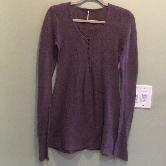Vintage Free People Wool and Angora Dress - Picture 1 of 5